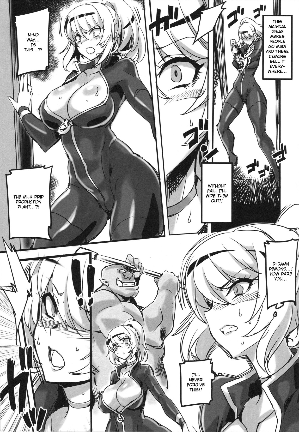 Hentai Manga Comic-Drug Investigators Mayaku and Melissa-Read-4